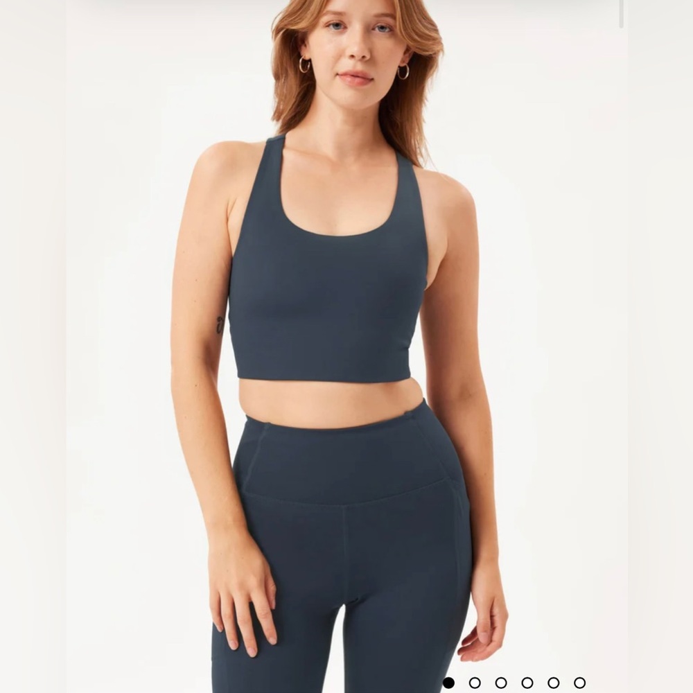 Girlfriend collective set legging and bra small